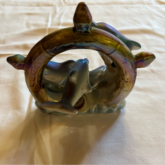 Dolphins Trinket with Spring Movement - Picture 4 of 9